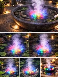 Генератор тумана ультразвуковой для фонтанов RGB (USB) Огонек OG-HOG20